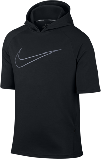 Футболка Nike Running Hoodie Short Sleeve Top 845538 010