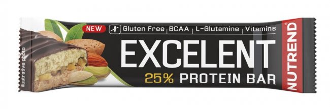 Nutrend Excelent Protein Bar Double 85 g Миндаль-фисташка