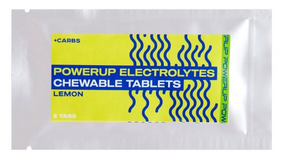 Таблетки Powerup Electrolytes Chewable Tablets 3 табл Лимон PUP-ECT3-LMN