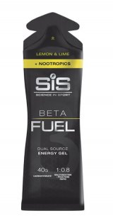 Гель Sis Beta Fuel + Nootropics 60 ml Лимон - Лайм SIS-BF60NTP-LMLM