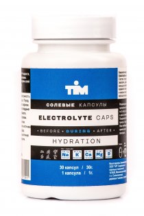 Таблетки Tim Electrolyte Caps 30 капс 01-0300