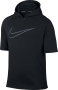 Футболка Nike Running Hoodie Short Sleeve Top 845538 010 №1