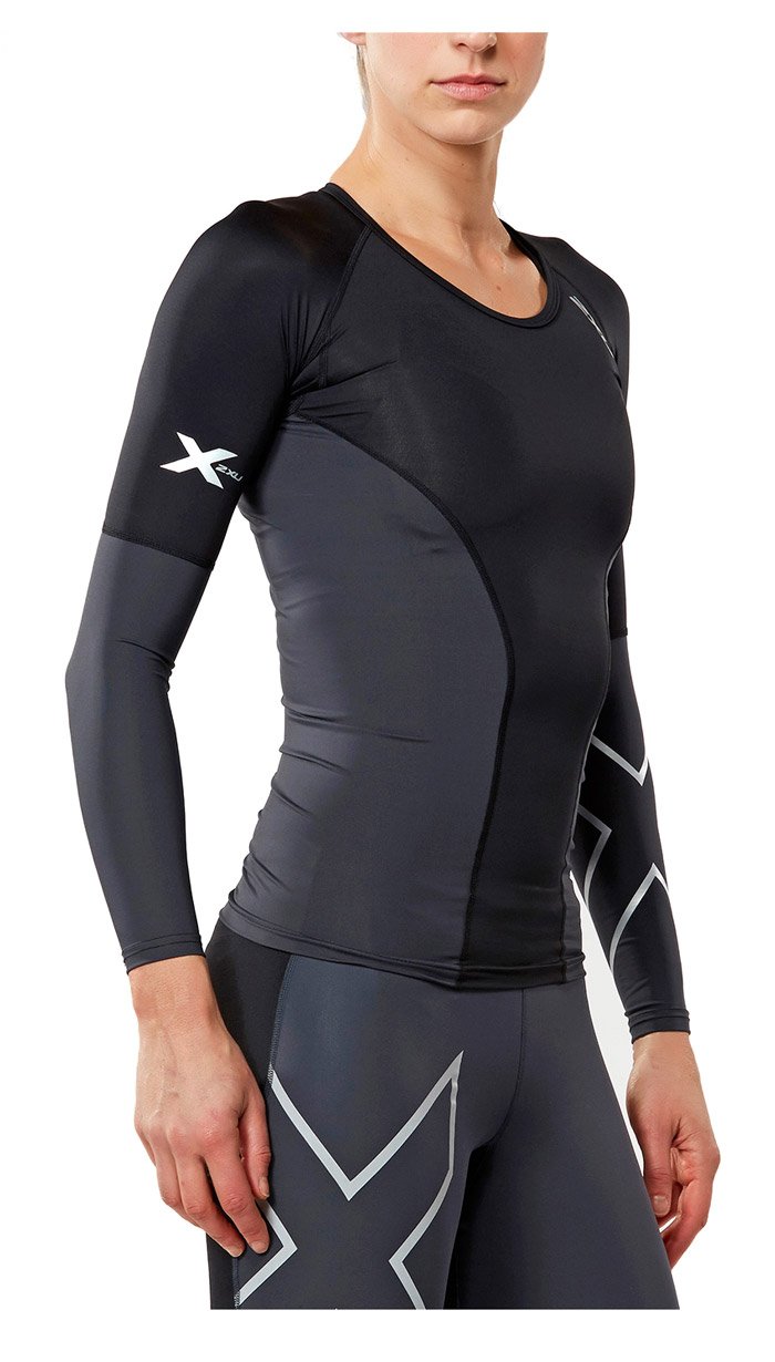 Купить женскую компрессионную кофту 2xu Elite Compression Top Long ...