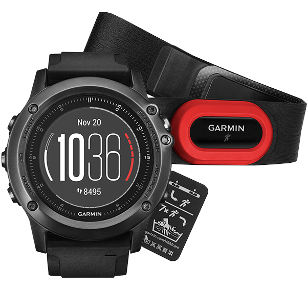 Fenix 3 hrm store run