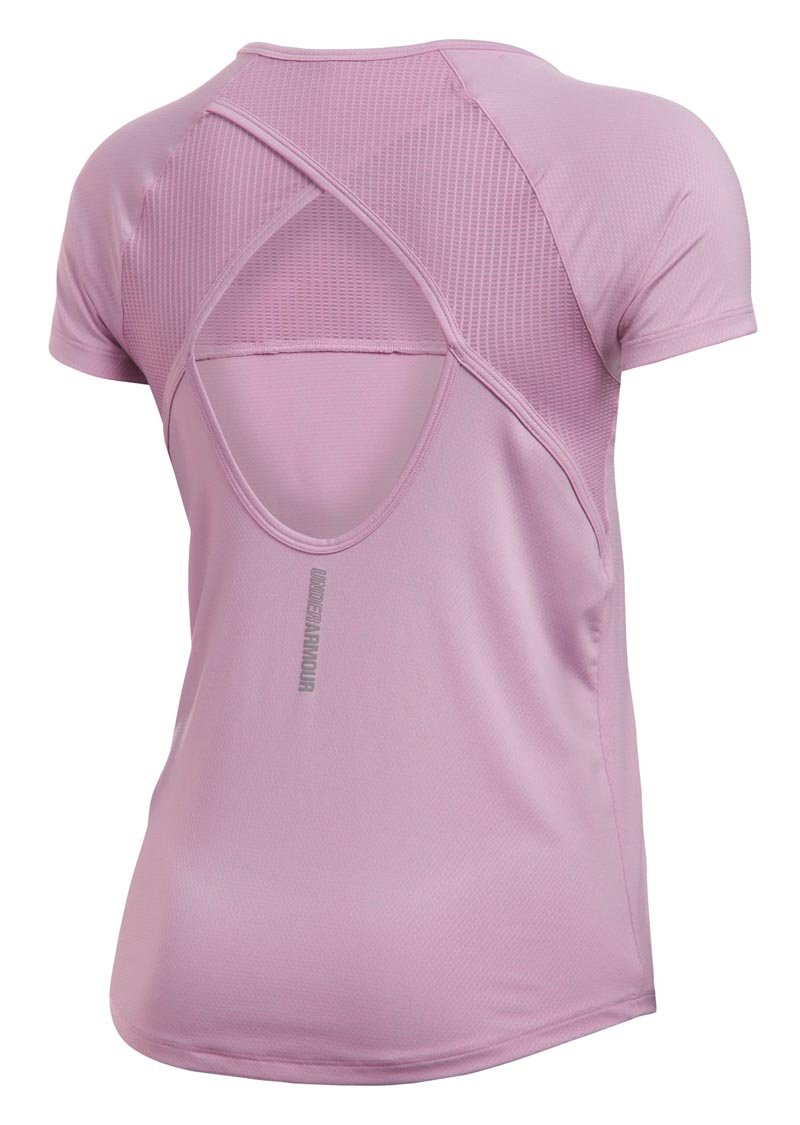 Under armour fly by short sleeve best sale