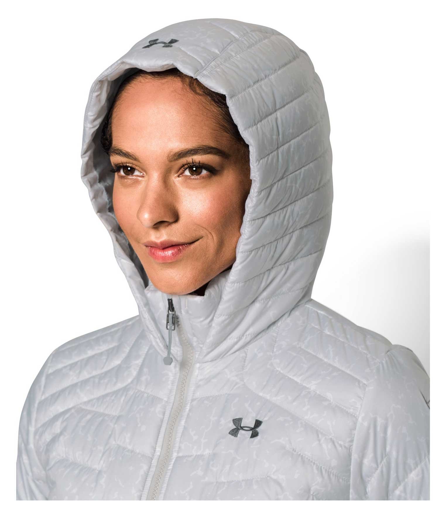 Under armour women's coldgear reactor hooded jacket discount