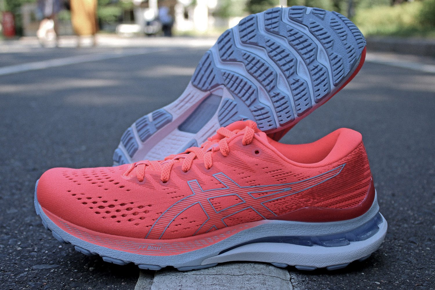 Asics gel kayano coral deals