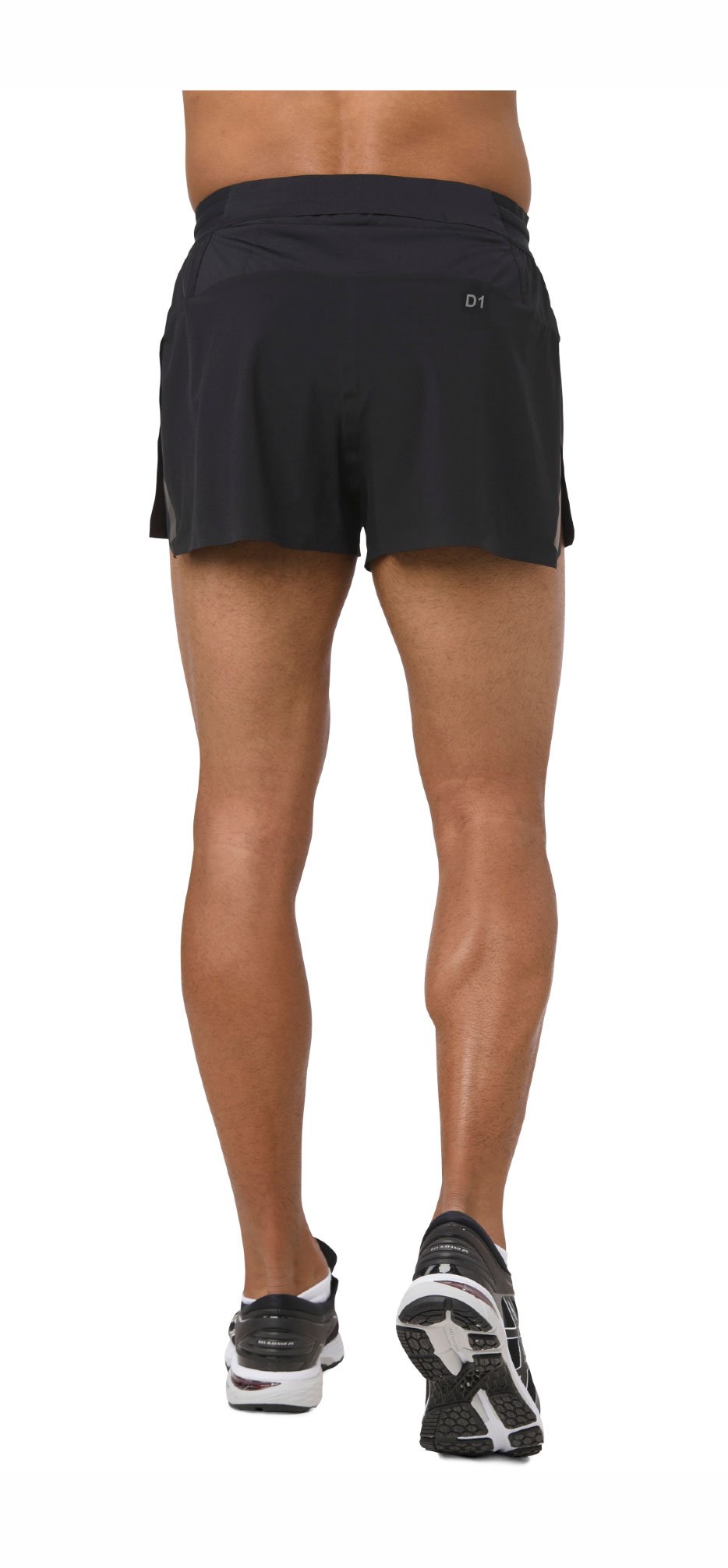 asics metarun split short