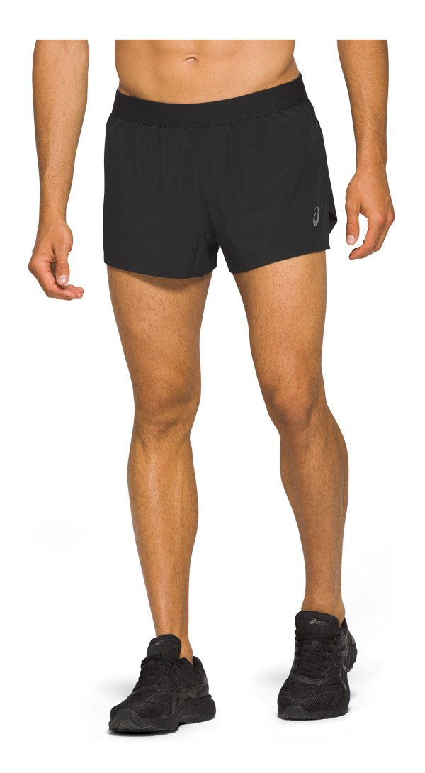 asics split shorts