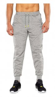 Штаны 2XU Formsoft Track Pants MR4590b MGM/LPU серые, фото на модели