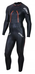 Мужской гидрокостюм 2XU Race вид спереди артикул MW3813c BLK/DTR