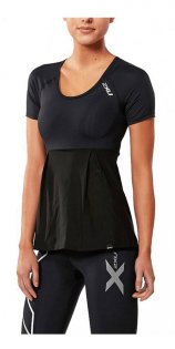 Компрессионная футболка 2xu Eclipse Compression Short Sleeve Top W WA3017a BLK/BLK