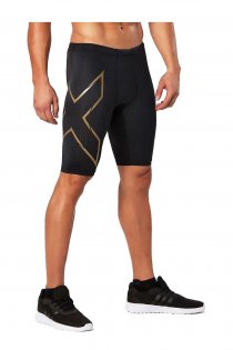 Компрессионные спринтеры 2xu Elite Compression Shorts MA3060b BLK/GLD