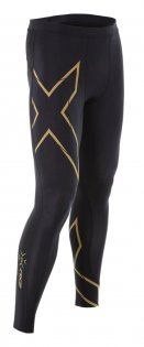 Компрессионные тайтсы 2xu MCS Run Compression Tights MA4411b BLK/GLD