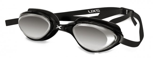 Очки для плавания 2XU Rival Goggle-Mirror артикул с зеркальными линзами и черным ремешком