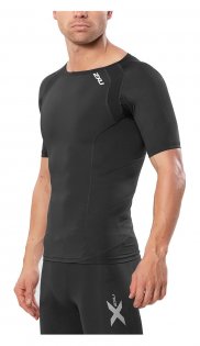 Компрессионная футболка 2xu Universal Compression Top MA2307a BLK/BLK