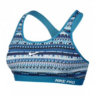 Бра Nike Pro Classic Padded 8 Bit Bra W 683628 407