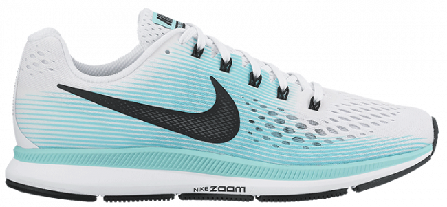 Женские кроссовки Nike Air Zoom Pegasus 34 W 880560 101 голубые