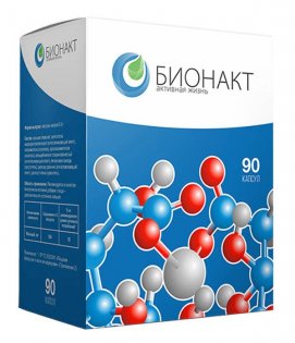 Капсулы Bionact БАД Бионакт 90 капс.