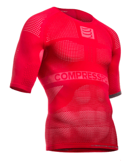 Компрессионная футболка Compressport ON/OFF Multisport TSON-SS3150 красная