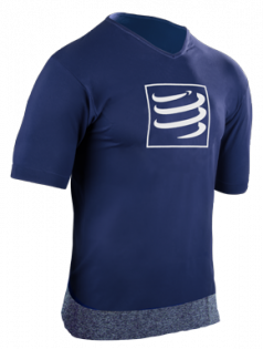 Футболка Compressport Training T-Shirt Range TSTN-SS5080 синяя
