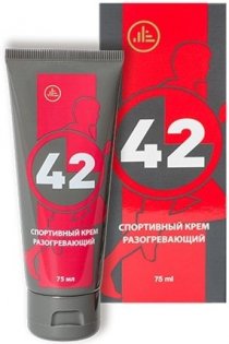 Крем ЕвроФармСпорт 42 Разогревающий 75 ml