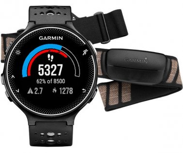 Часы Garmin Forerunner 230 HRM FRNR230-HRM-BLK-WHT