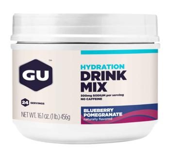 Напиток GU Hydration Drink Mix 456 g Черника - Гранат в банке