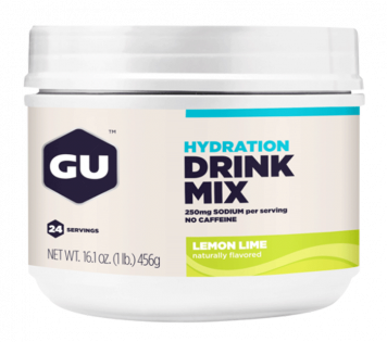 Напиток GU Hydration Drink Mix 456 g Лимон - Лайм в банке