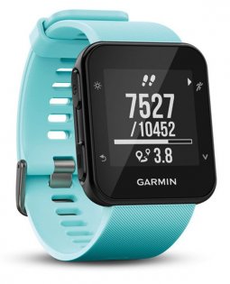 Часы Garmin Forerunner 35 (пульс с руки) с трекером активности на экране артикул FRNR35-BLU