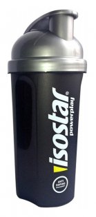 Шейкер Isostar Shaker 750 ml Черный с серебряной крышкой