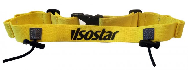 Пояс для номера Isostar Пояс для гелей Isostar Желтый ISO-YLW