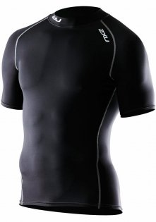 Компрессионная футболка 2xu Elite Compression S/S Top MA1929a BLK/BLK