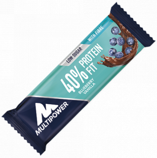 Батончик Multipower 40% Protein Bar Черника-Ваниль 35 g M-40PB BV