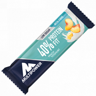 Батончик Multipower 40% Protein Bar Персиковый йогурт 35 g M-40PB PY