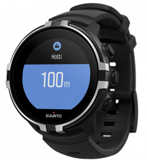 Часы Suunto Spartan Sport Wrist HR черные на экране отметка 100м