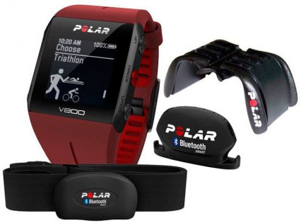 Часы Polar V800 + HRM-H7 + Cad + Mount