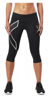 Компрессионные тайтсы 3/4 2xu Universal Compression 3/4 Tight W WA1943b BLK/BLK