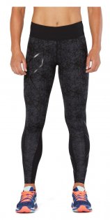 Компрессионные тайтсы 2xu Mid-Rise Universal Compression Long Tight W WA3842b BLK