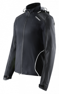 Куртка X-Bionic SymFrame Jacket черная от дождя и ветра, с капюшоном