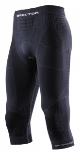 Термоштаны 3/4 X-Bionic Trail Effektor OW Pants Medium черные, фото спереди