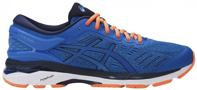 Кроссовки ASICS Gel-Kayano 24 T749N 4358 синие с черными вставками