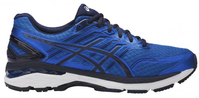 Мужские кроссовки Asics GT-2000 5 T707N 4358 синие с черными вставками