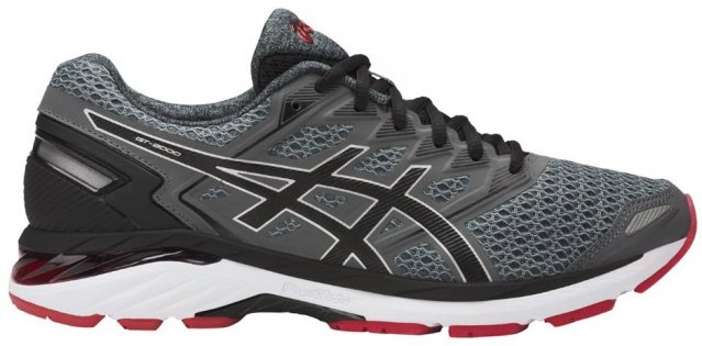 Кроссовки Asics GT-3000 5 T705N 9790 серые с черными вставками