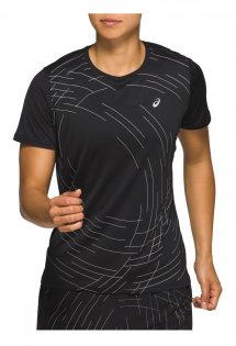 Футболка Asics Night Track Short Sleeve Top W 2012A825 001