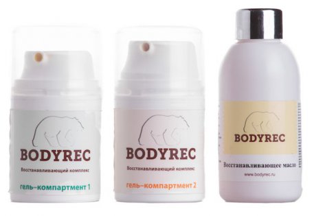 Мазь Bodyrec Восстанавливающий комплекс 40/40/90 ml