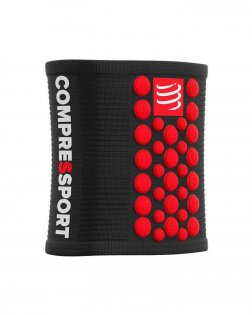 Повязки на руки Compressport 3D Dots V2 WSTV2-99RD-TU