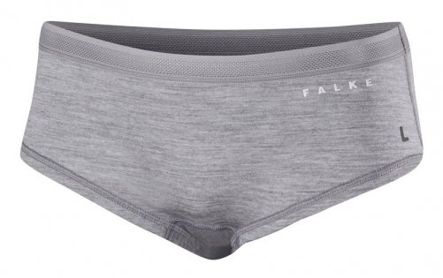 Женские трусы Falke Panties W артикул 33228 3757 серые с шерстью