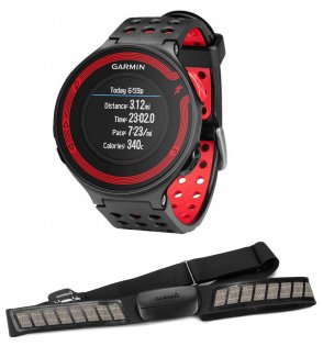 Часы Garmin Forerunner 220 HRM FRNR220-HRM-BLK-RED