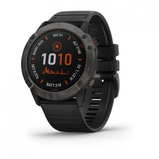 Часы Garmin Fenix 6X PRO Solar FNX6X-PRO-SLR-HR-BLK